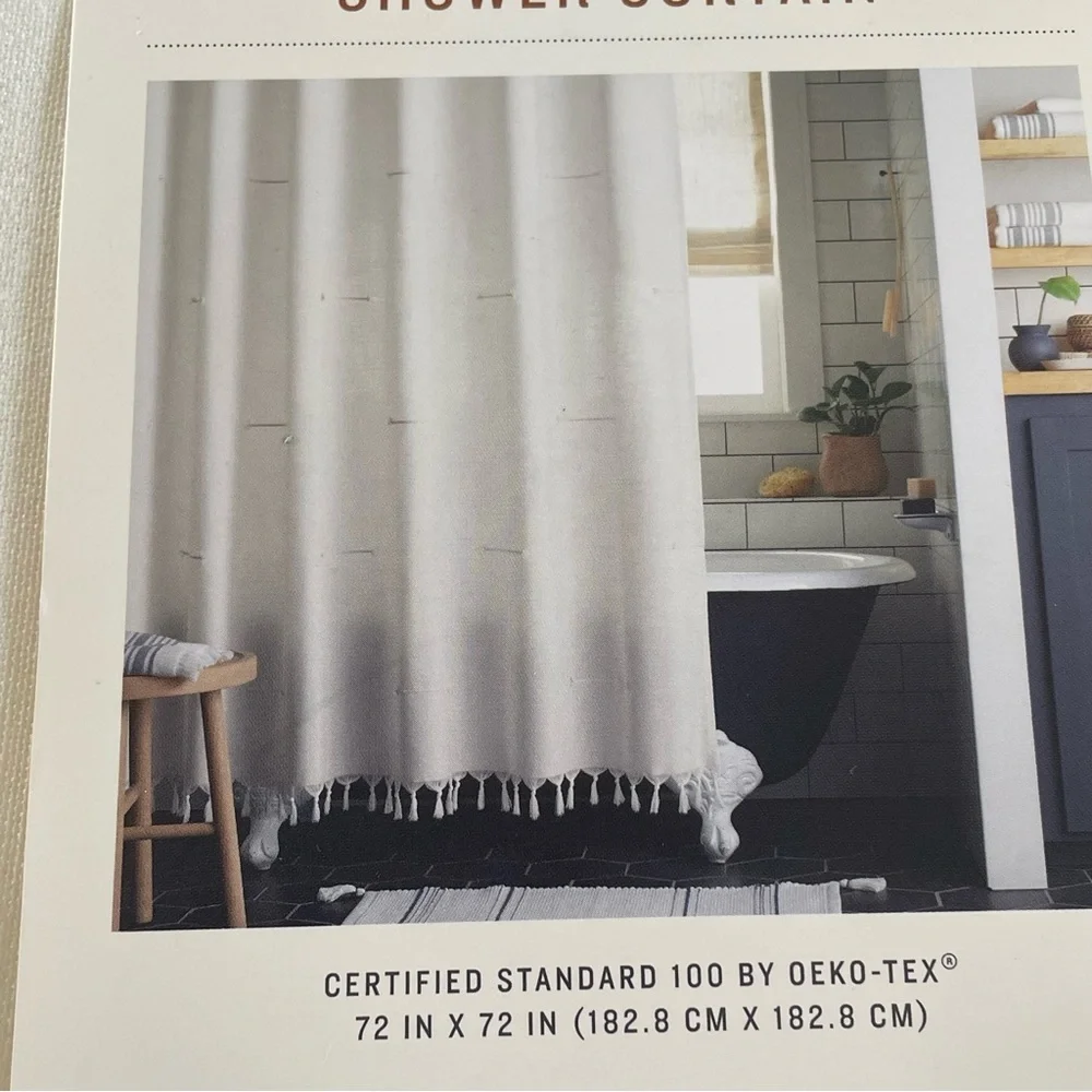 NIP Hearth and Hand with Magnolia shower curtain